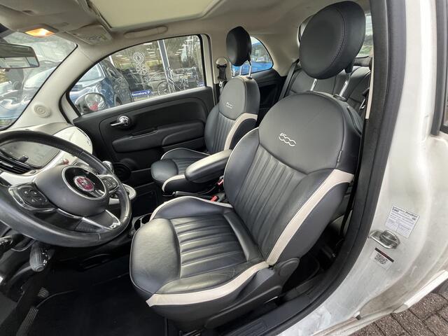 Fiat 500C 0.9 TwinAir Turbo Lounge Panodak Cruise Leer. Nap