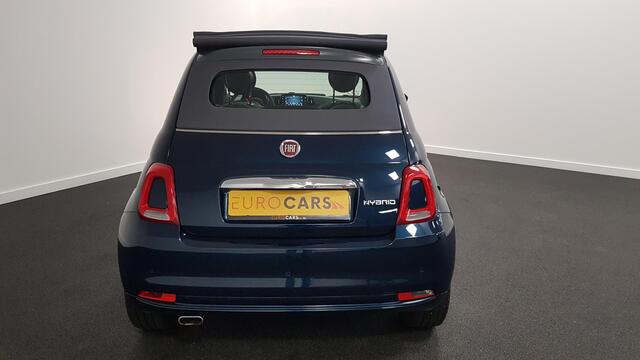 Fiat 500C 1.0 Hybrid Lounge Plus Navigatie Cruise Control Parkeer Sensoren Climate Control DAB Lichtmetalen Velgen