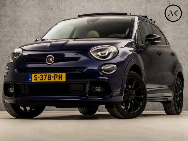 Fiat 500X 1.3 GSE Yacht Club Capri 150Pk Automaat (APPLE CARPLAY, GROOT NAVI, CAMERA, LEDEREN SPORTSTOELEN, STOELVERWARMING, KEYLESS, LED KOPLAMPEN, LANE ASSIST, DAB+, NIEUWE APK, NIEUWSTAAT)