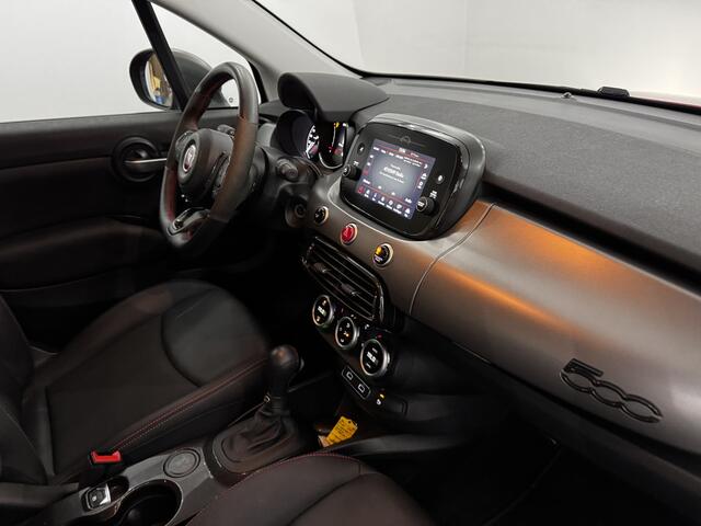 Fiat 500X 1.5 Hybrid Sport Half leder, Camera, Navi, Keyless start, Cruise control, Lichtmetalen velgen, Clima