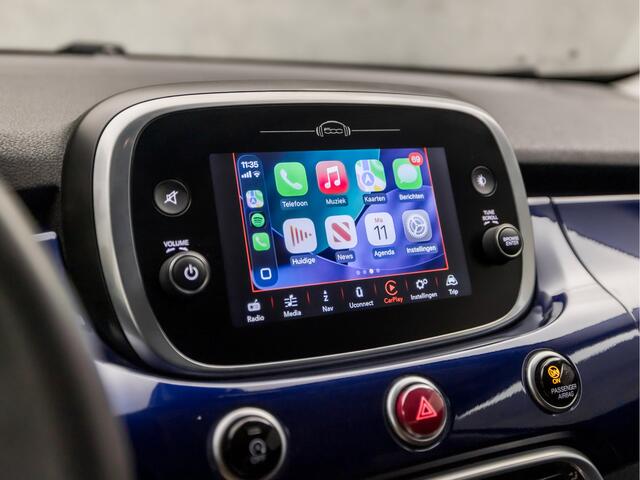 Fiat 500X 1.0 GSE Lounge (APPLE CARPLAY, NAVIGATIE, CLIMATE, CAMERA, LEDER, KEYLESS, SPORTSTOELEN, TREKHAAK, GETINT GLAS, LED KOPLAMPEN, NIEUWSTAAT)