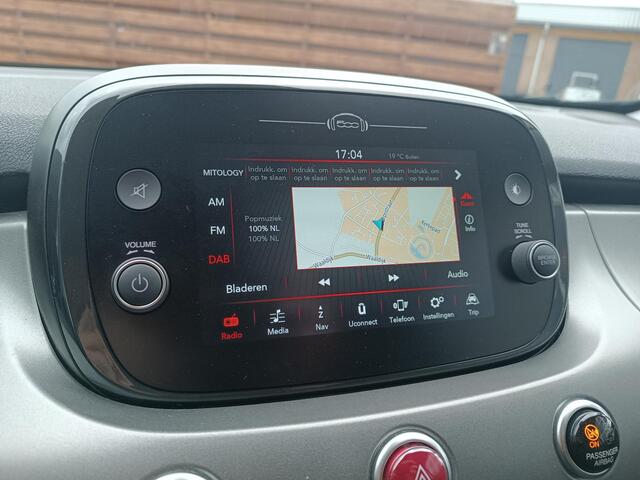 Fiat 500X 1.5 Hybrid Sport, carplay, camera, cruise