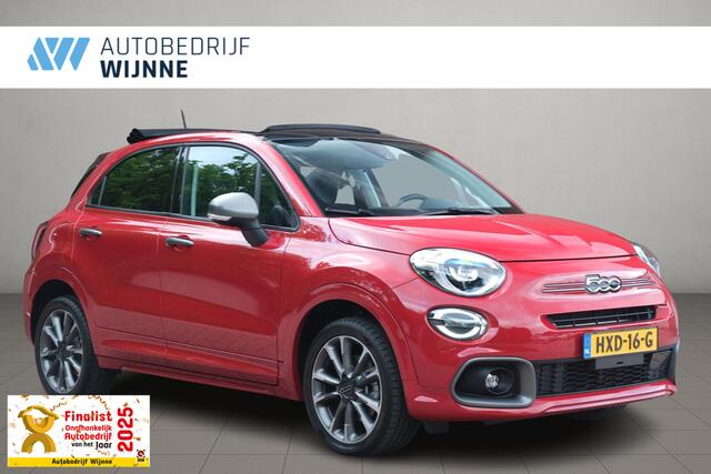 Fiat 500X 1.5 Hybrid 130pk DCT7 Sport Cabrio | Navi | App Connect | Climate | Camera | Blind Spot | PDC | Elektrisch Vouwdak