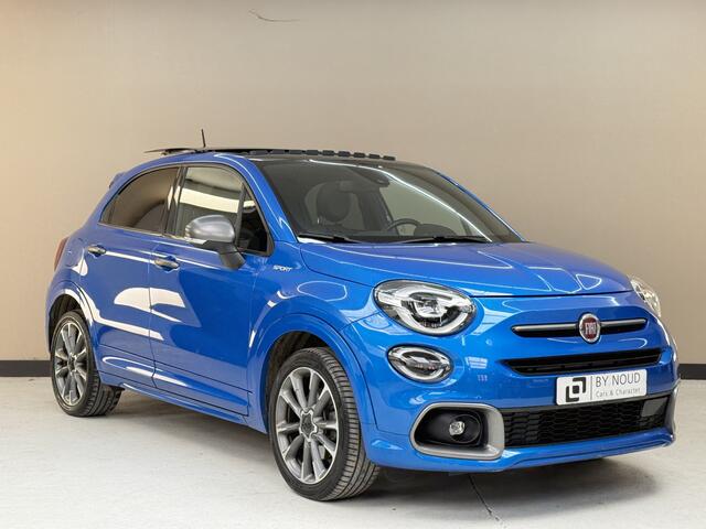 Fiat 500X 1.3 GSE Sport, 150Pk, 2020, 2de eigenaar, Trekhaak, Panoramadak, LED koplampen, Parkeersensoren, Cruise control, Climate control, Keyless go, Apple carplay,