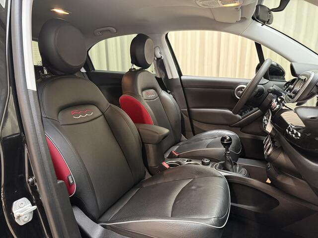 Fiat 500X 1.4 Turbo MultiAir Lounge *Org.NL!* Leder / Keyless / Xenon / Navigatie / Cruise / PDC / 18'' LMV