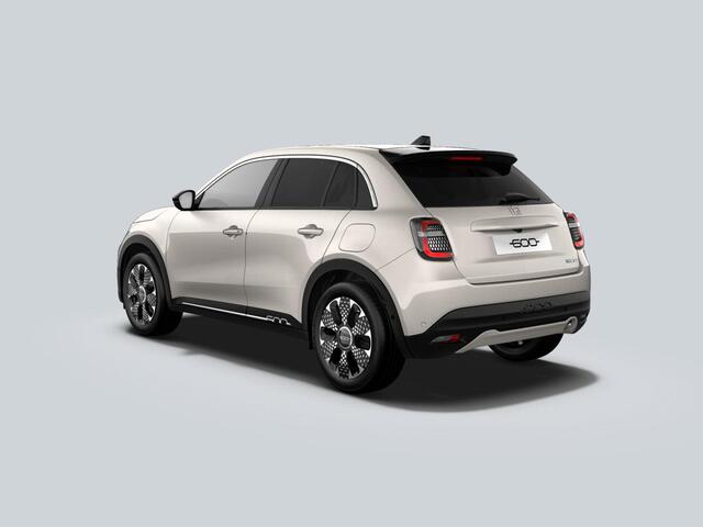 Fiat 600 1.2 Hybrid 110pk La Prima | Clima | Adapt. Cruise | Camera | BSM | 18" | Stoelverwarming | Apple Carplay | Elektr. A-Klep