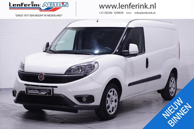 Fiat DOBLO Cargo 1.3 MJ 95 pk L2H1 Maxi SX Navi, Trekhaak Airco, PDC achter, Lange Uitvoering, NAP, 1e Eigenaar