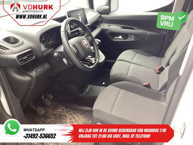 Fiat DOBLO 1.5 HDi 100 pk 3 Pers./ CarPlay/ Stoelverw./ Camera/ PDC/ Cruise/ Airco