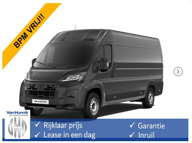 Fiat DUCATO Maxi 35 2.2 180PK L4H2 AUT BPM VRIJ!! Clima, 10" Navi, Camera, 270° Deuren!! NR. B996*