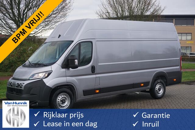 Fiat DUCATO Maxi 35 2.2 180PK L4H3 EAT8 AUT BPM VRIJ!! Clima, 10" Navi, Camera, 270° Deuren!! NR. 134
