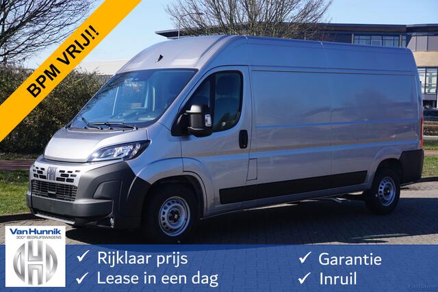 Fiat DUCATO Maxi 35 2.2 180PK L3H2 EAT8 AUT BPM VRIJ!! Clima, 10" Navi, Camera, 270° Deuren!! NR. 161