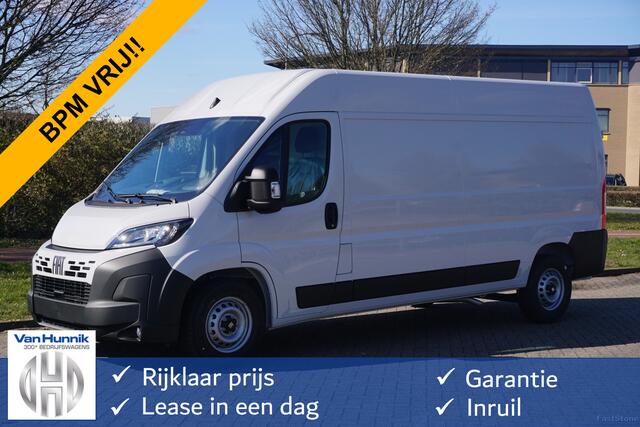 Fiat DUCATO Maxi 35 2.2 180PK L3H2 EAT8 AUT BPM VRIJ!! Clima, 10" Navi, Camera, 270° Deuren!! NR. 157