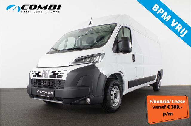 Fiat DUCATO 2.2 MultiJet 140 S&S L3H2 3.5t > 3x op voorraad & BPM vrij / Camera / Cruise / 270° deuren | 7908 | Operational lease ook mogelijk!