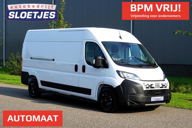 Fiat DUCATO 2.2 MultiJet 140 S&S L3H2 3.5t Heavy Automaat |140 pk |Betimmering |Nieuw |Camera |Cruise |Airco |Verzwaard |Bluetooth media en telefonie |DAB radio |Parkeersensoren |3500 KG verzwaard