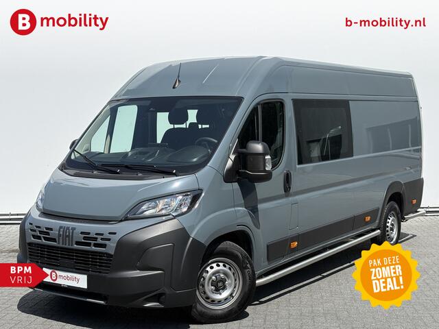 Fiat DUCATO 2.2 MultiJet 140PK Dub. Cabine 7-Pers. L3H3 3.5t Apple CarPlay NIEUW! | Achteruitrijcamera | Cruise Control | Sidebars | Climate Control