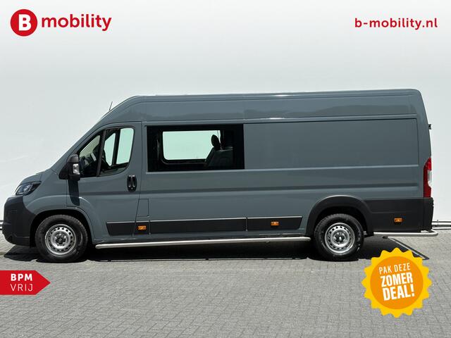 Fiat DUCATO 2.2 MultiJet 140PK Dub. Cabine 7-Pers. L3H3 3.5t Apple CarPlay NIEUW! | Achteruitrijcamera | Cruise Control | Sidebars | Climate Control