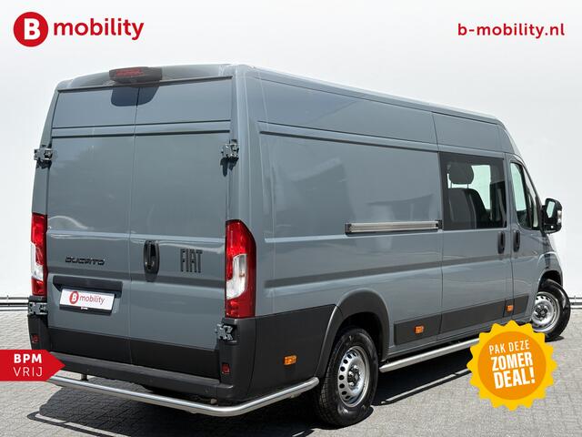 Fiat DUCATO 2.2 MultiJet 140PK Dub. Cabine 7-Pers. L3H3 3.5t Apple CarPlay NIEUW! | Achteruitrijcamera | Cruise Control | Sidebars | Climate Control