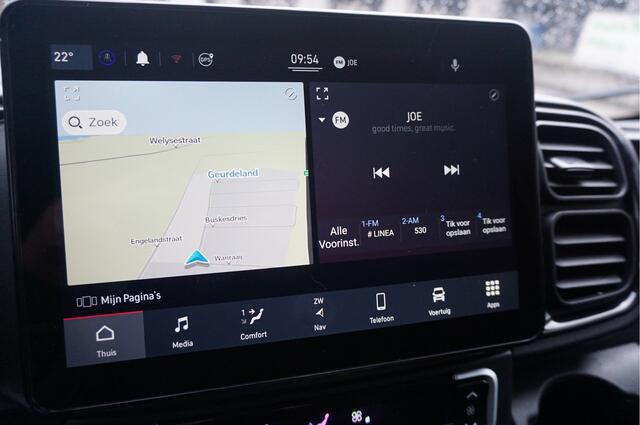 Fiat DUCATO MAXI 35 180PK AUT Series 10 Open laadbak BPM VRIJ 10" Navi, Climate, LED!! NR. V01*