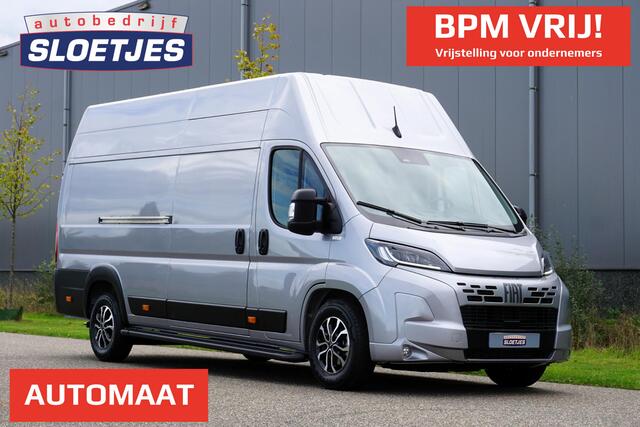 Fiat DUCATO 2.2 MultiJet L4H3 3.5t Heavy |Trekhaak 3000KG |180 pk |Full LED koplampen |Groot scherm Navi |Camera |Carplay |Android auto |Metallic |Parkeersensoren |Mistlampen |Cruise control |Climate control |EURO6