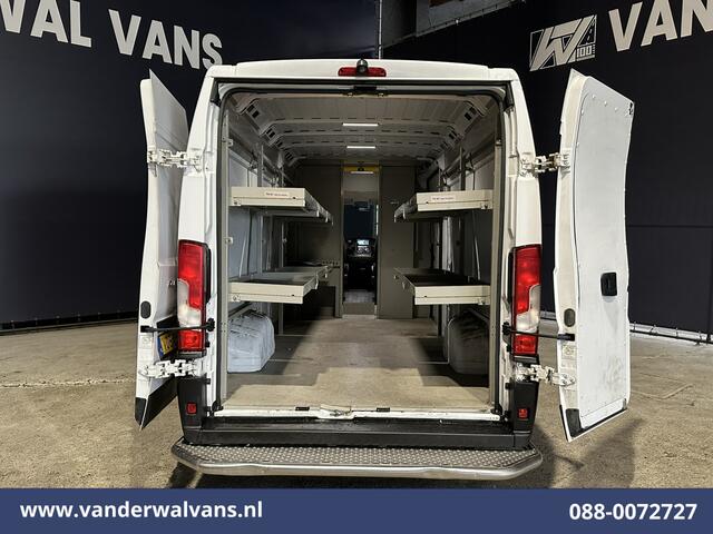 Fiat DUCATO 3.0 NP 136pk L4H2 Post NL inrichting Euro6 Airco | Camera | Navigatie sidebars, 270 graden achterdeuren, schappen, doorloopdeur