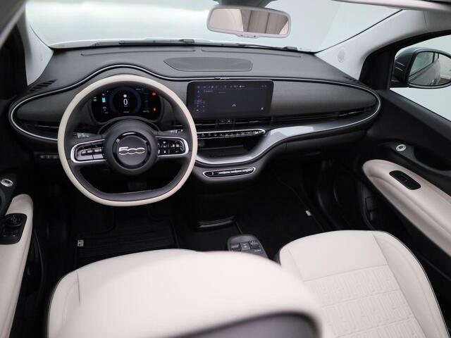 Fiat E-500 C La Prima 118Pk 42 kWh | Cabrio | Android & Apple Carplay | Climate & Cruise Control | Stoelverwarming | Navigatie | Dodenhoekdetectie