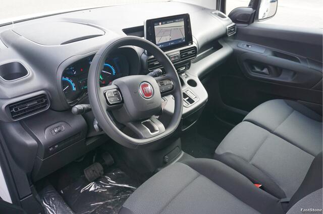 Fiat E-Doblo L2 50 kWh Plus BPM VRIJ Climate, Navi, Camera, Betimmering, 2x Schuifdeur!! NR. J140*