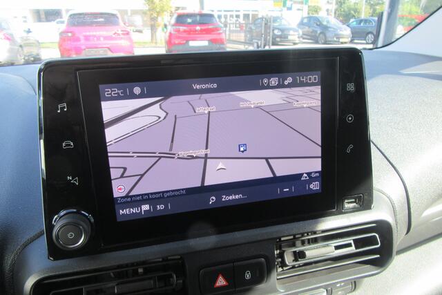 Fiat E-Doblo 136 L2 50 kWh, Navi, Camera, Climat, 2x Schuifd.