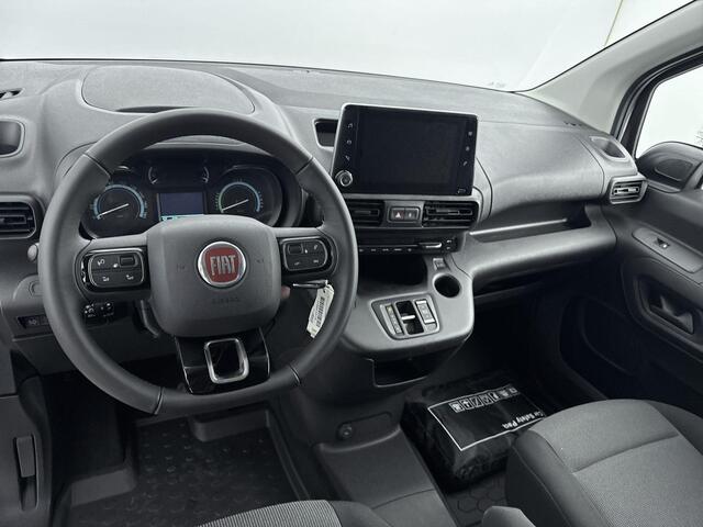 Fiat E-Doblo 136PK 50kWh L1H1 | 1ste eigenaar | Navigatie | AppleCarPlay/AndroidAuto | Houtenlaadvloer | Cruise Control | Climate Control | Navigatie | Parkeersensoren | DAB Radio | Armsteun | Parkeersensoren |