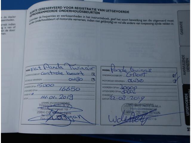 Fiat PANDA 0.9 TwinAir Popstar / 1e Eigenaar