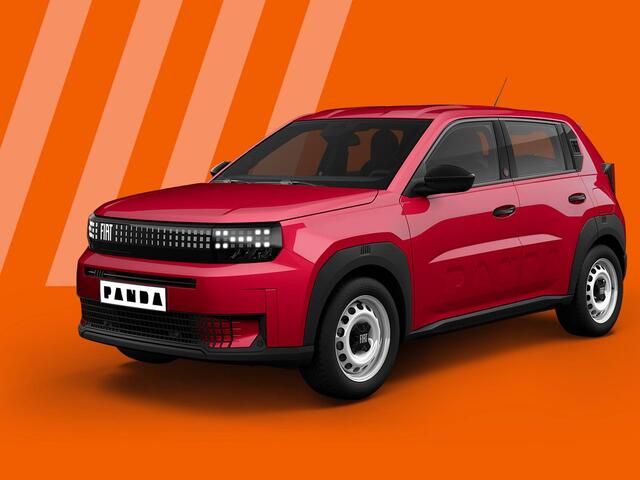 Fiat PANDA Grande Red 44 kWh | Airco | Cruise | Apple Carplay | 16" | PDC