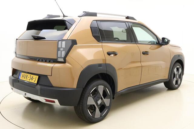 Fiat PANDA Grande La Prima 11 kW 44 kWh | Nvigatie | Climate control | Camera | Stoel & Stuurverwarming | NIEUW MODEL | DEMO | Dakrails | Hoge instap