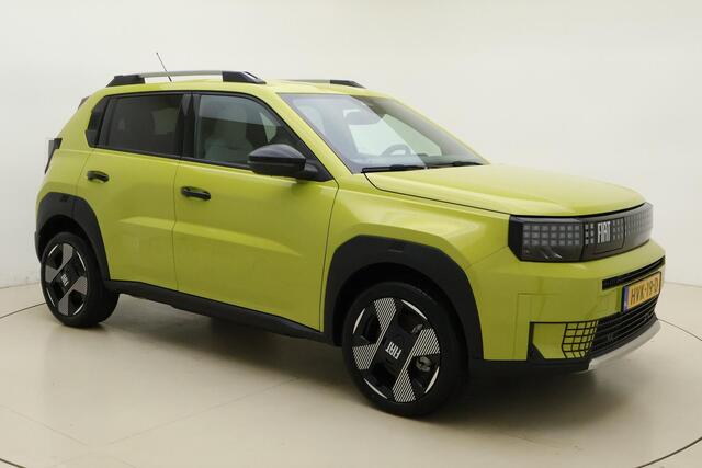 Fiat PANDA Grande La Prima 11 kW 44 kWh | Navigatie | Climate control | Camera | Stoel & Stuurverwarming | Dakrails | Lichtmetalen velgen | Extra getint glas