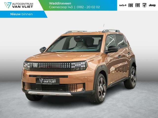 Fiat PANDA Grande La Prima 44 kWh | Uit voorraad leverbaar | Clima | Cruise | Camera | Apple Carplay | 17" | Navi | Winter Pack