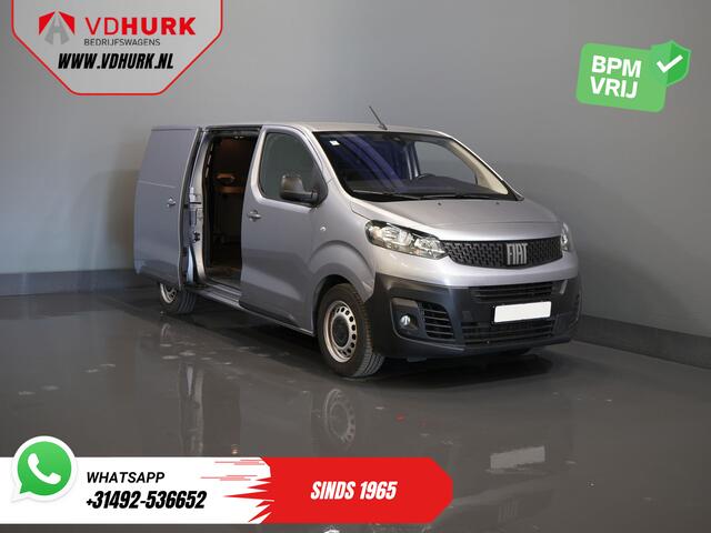 Fiat SCUDO Fiat Scudo 2.0 MJ 145 pk L3 BPM VRIJ! Adapt.Cruise/ Climate/ Keyless/ Carplay/ Camera/ PDC