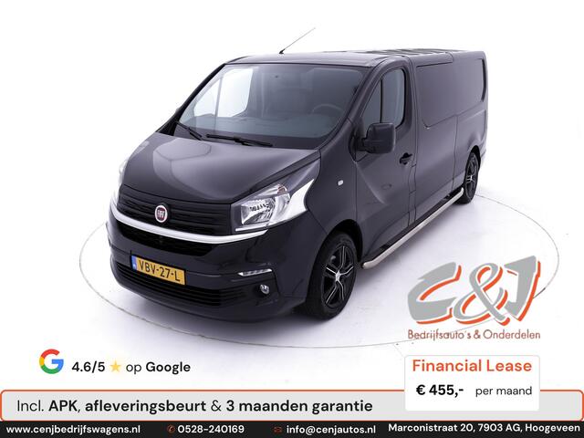 Fiat TALENTO 1.6 MJ EcoJet L2H1 Dubbele Cabine leder navi cruise elek pakket lease 455,- p/md