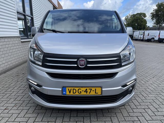 Fiat TALENTO 1.6 MJ 125pk EcoJet L2H1 luxe DC 5 persoons SX / vaste prijs rijklaar ¤ 17.950 ex btw / lease vanaf ¤ 302 / zilver metallic / euro 6 / bpm vrij / airco / cruise / navi / trekhaak !