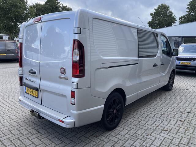 Fiat TALENTO 1.6 MJ 125pk EcoJet L2H1 luxe DC 5 persoons SX / vaste prijs rijklaar ¤ 17.950 ex btw / lease vanaf ¤ 302 / zilver metallic / euro 6 / bpm vrij / airco / cruise / navi / trekhaak !