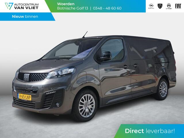 Fiat e-Scudo L3 75 kWh | Navi incl. Apple Carplay | camera | parkeersensoren voor & achter | dodehoekwaarschuwing | laadruimtebetimmering | rijklaarprijs