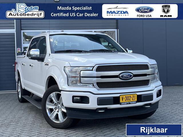 Ford (usa) F-150 Platinum EcoBoost 370PK SuperCrew | LPG | Laadbakklep | Trekhaak | Panodak | 10-Traps Automaat