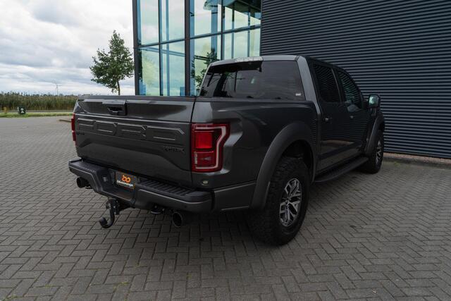 Ford (usa) F-150 Raptor 3.5 V6 Ecoboost SuperCrew 457PK AUT. Pano-Schuifdak, Elektr. verstelbare stoelen, 360gr. Camera, Keyless, Stoelverwarming, Stoelventilatie, Side Assist, B&O Audio, Opstaptrede, Trekhaak