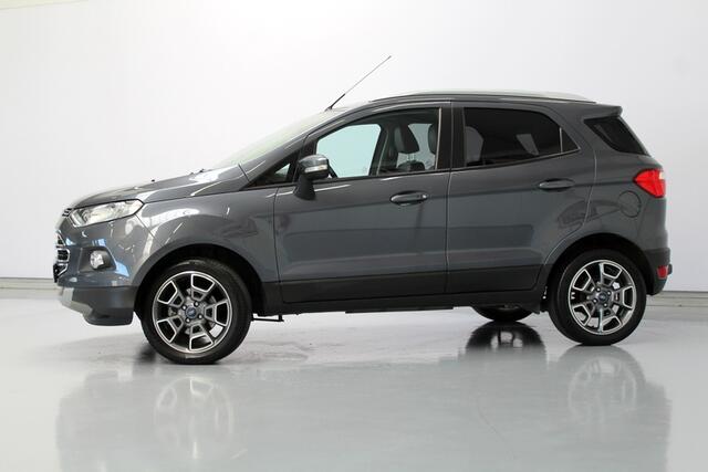Ford ECOSPORT 1.0 EcoBoost Titanium 126PK, ZEER NETTE AUTO | DEELS LEER | NAVIGATIE | CRUISE | STOELVERWARMING | RUITVERWARMING