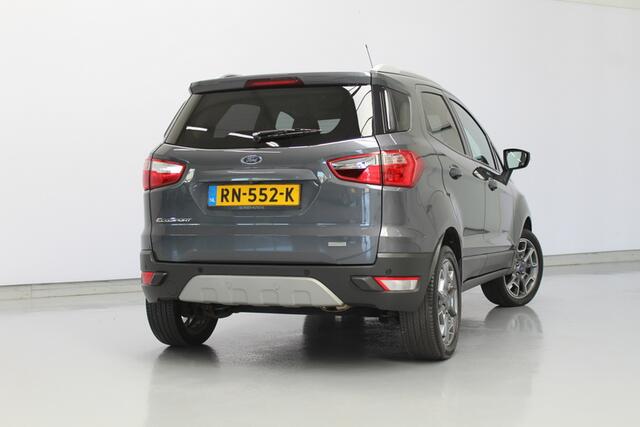 Ford ECOSPORT 1.0 EcoBoost Titanium 126PK, ZEER NETTE AUTO | DEELS LEER | NAVIGATIE | CRUISE | STOELVERWARMING | RUITVERWARMING
