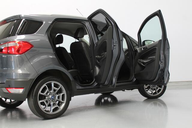 Ford ECOSPORT 1.0 EcoBoost Titanium 126PK, ZEER NETTE AUTO | DEELS LEER | NAVIGATIE | CRUISE | STOELVERWARMING | RUITVERWARMING