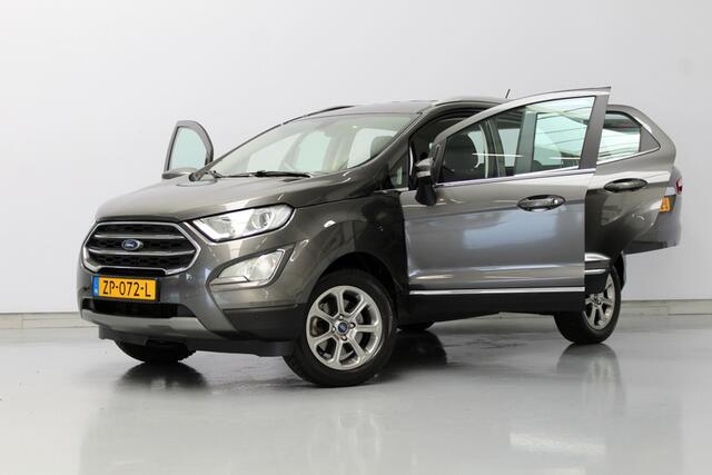 Ford ECOSPORT 1.0 EcoBoost Titanium 126PK, DEELS LEDER | NAVIGATIE | CARPLAY | CRUISE | STOEL/RUIT/STUURVERWARMING