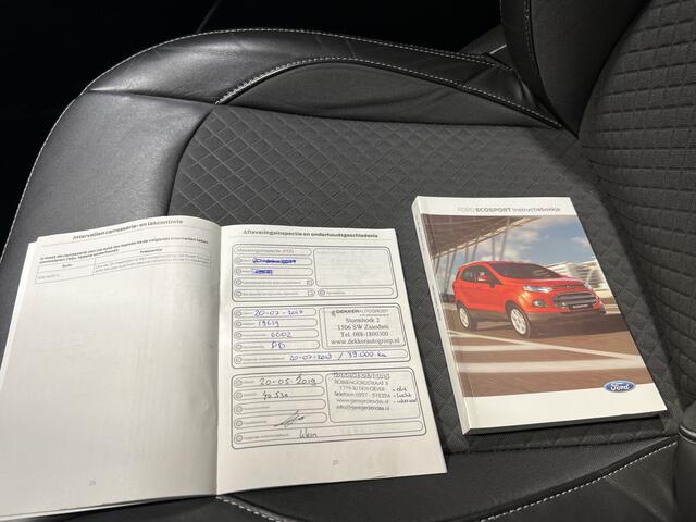Ford ECOSPORT 1.0 EcoBoost Titanium | Lichtmetalen Velgen 16" | Lederen/Stoffen Bekleding | Airco | Radio | Elektrische Ramen Voor en Achter |
