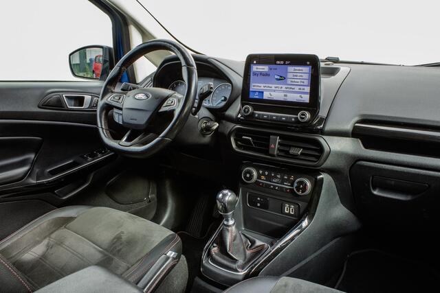 Ford ECOSPORT 1.0 125pk EcoBoost ST-Line Trekhaak/ Carplay/ Half lederen int,/ Stuur + stoelverwarming/ DAB+