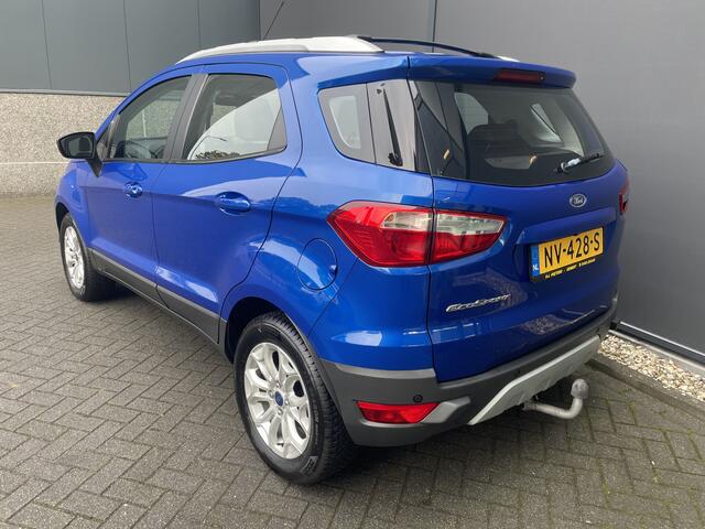 Ford ECOSPORT 1.5 Ti-VCT Titanium Achteruitrijcamera - Airco - Parkeersensoren achter - Keyless entry - Navigatie full map - dakrails - Mistlampen voor - Licht metalen velgen 16 inch - stuur leder