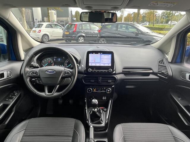 Ford ECOSPORT 1.0 EcoBoost Titanium 125pk/92kW 6-bak | Trekhaak | 17 inch | Navigatie | Camera | Half leder | Ambient Light | etc. etc.