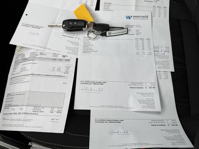 Ford ECOSPORT 1.0 EcoBoost Trend Ultimate Navigatie / Trekhaak / Airco / Cruise Control / Bluetooth / Sensoren Achter / 1e Eigenaar, NAP