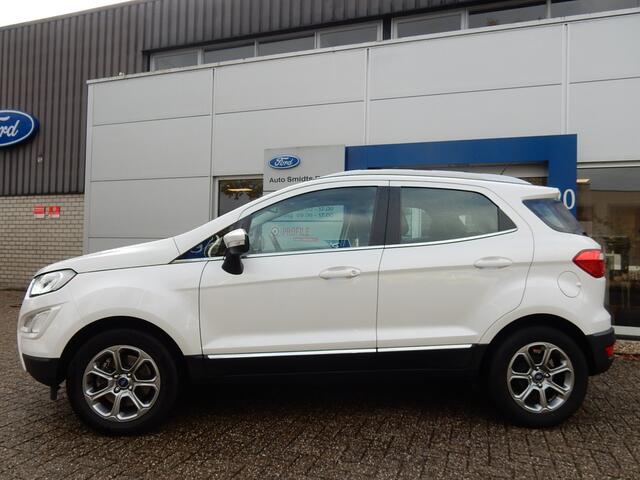 Ford ECOSPORT 1.0 125PK Titanium | Trekhaak | ISOFIX | Navigatie | Half leder | Dealer onderhouden |